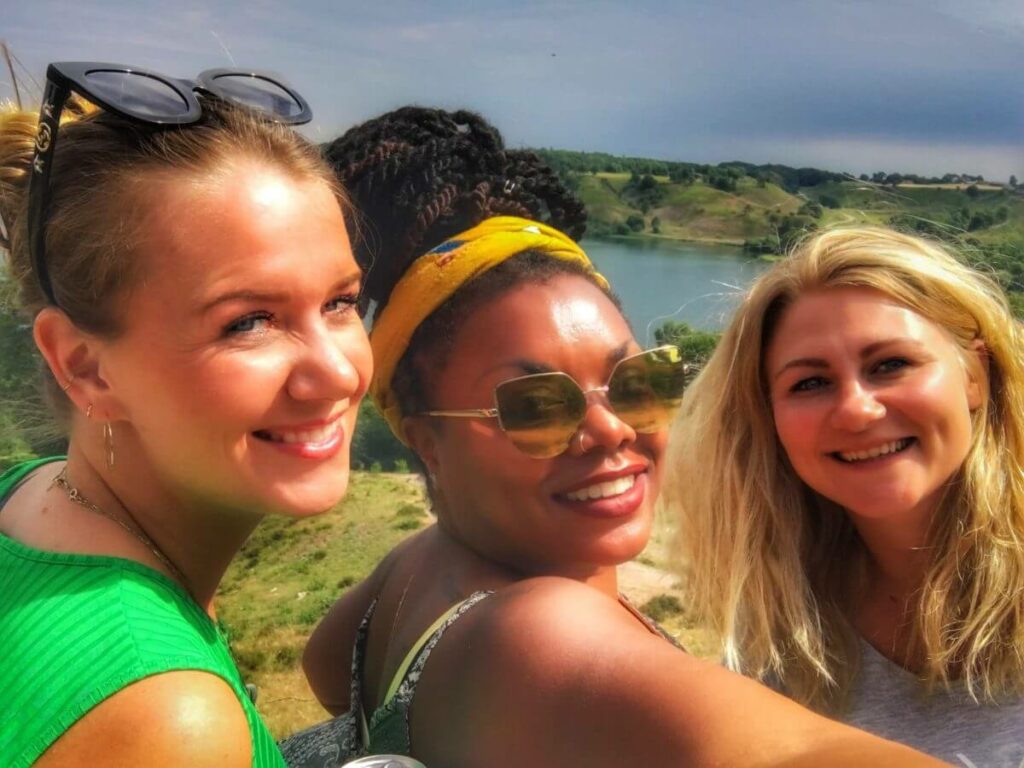 Not=so=solo traveling in Denmark with friends made on small group tours in New Zealand.