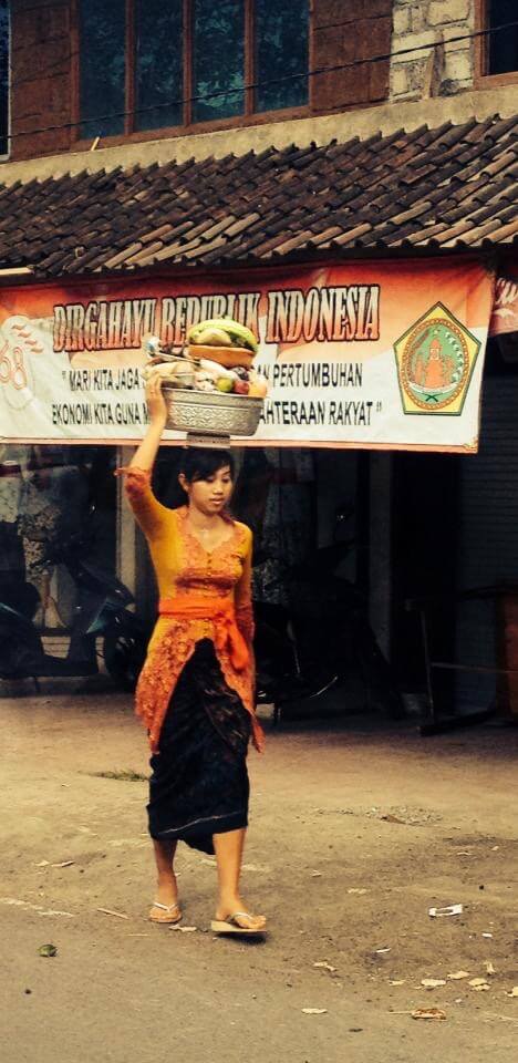Balinese culture is beautiful.