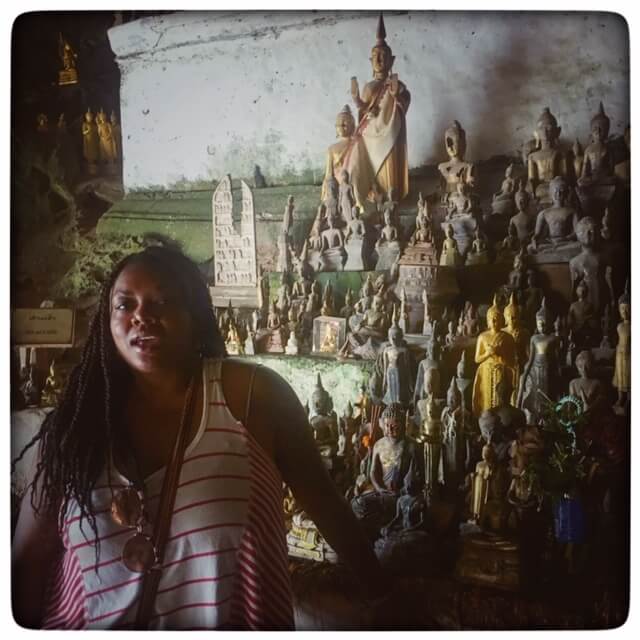Buddha temples everywhere in Luang Probang, even inside ancient caves.