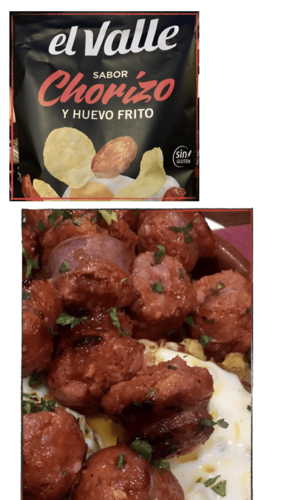 In & around my mouth in Andalusia