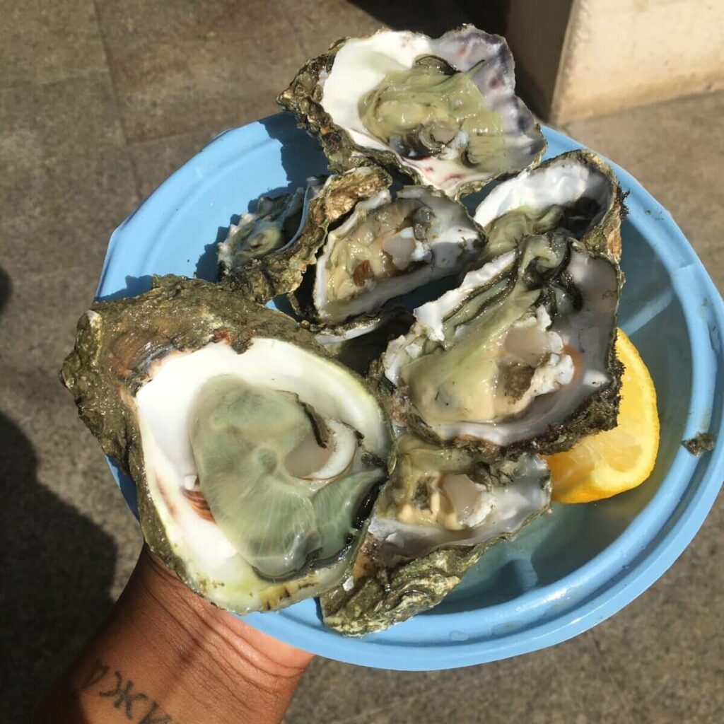 In & around my mouth in Andalusia