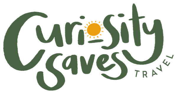 curiosity saves travel logo