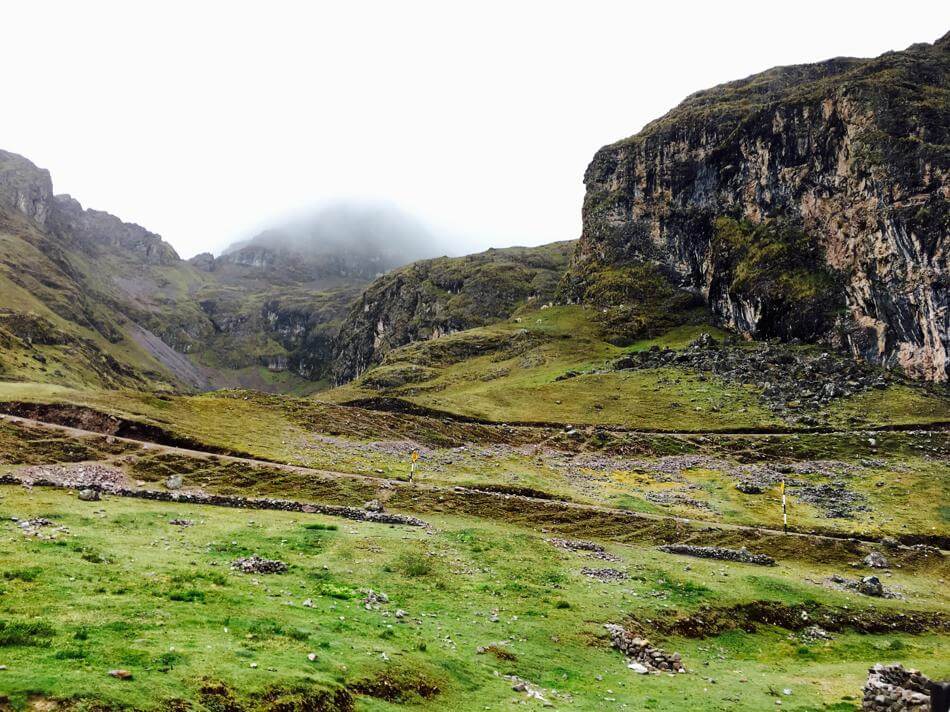 The landscapes of the Lares Trek