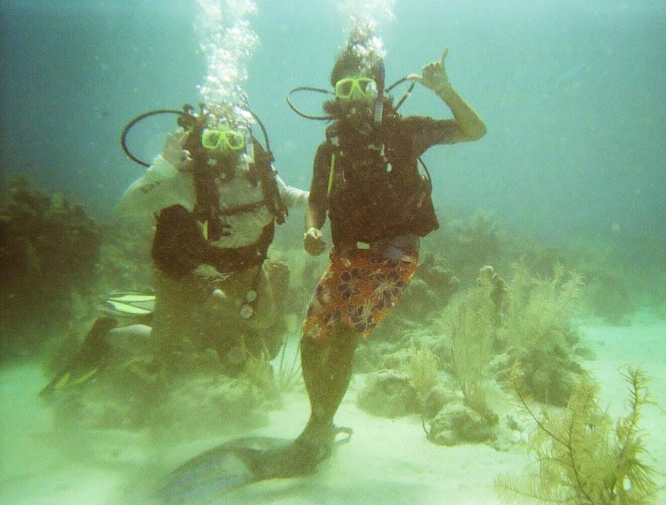 meredith scuba roatan